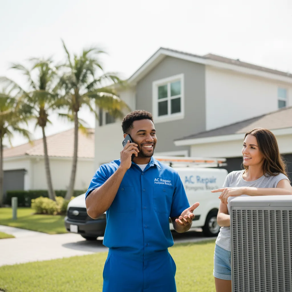 AC Repair Pompano Beach customer support in Paramus